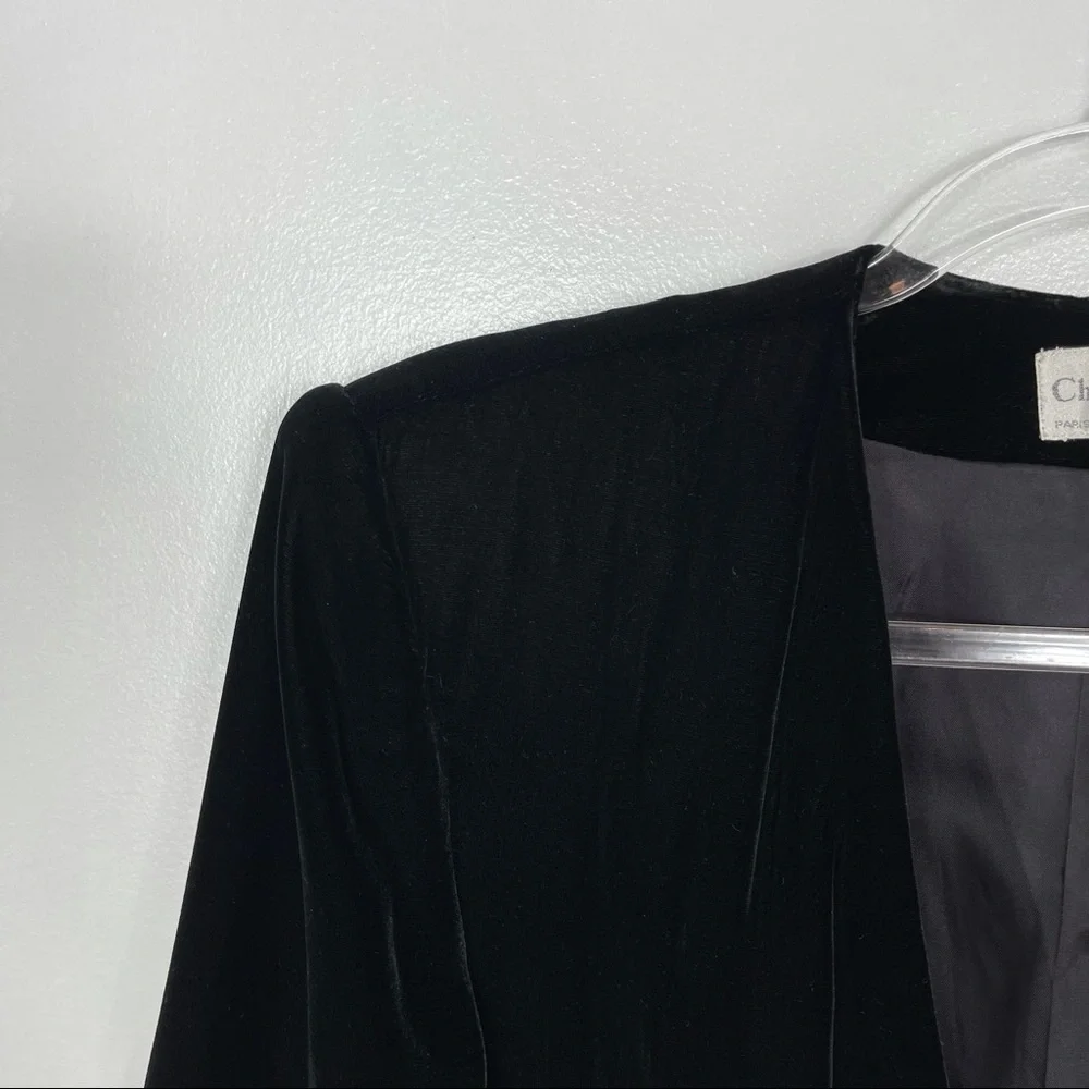 Vintage Christian Dior Separates velvet blazer/jacket - Picture 4 of 7